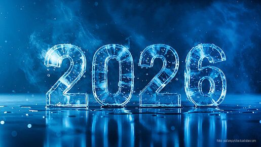 vbob Neujahrsgruß 2026 Zahlen Eis