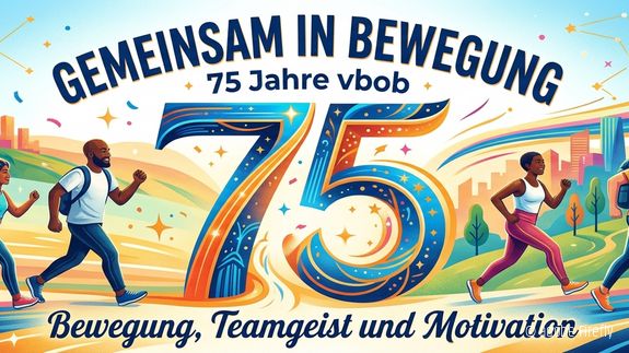 75 Jahre vbob - 75 Tage gemeinsam in Bewegung - Schritte Challenge